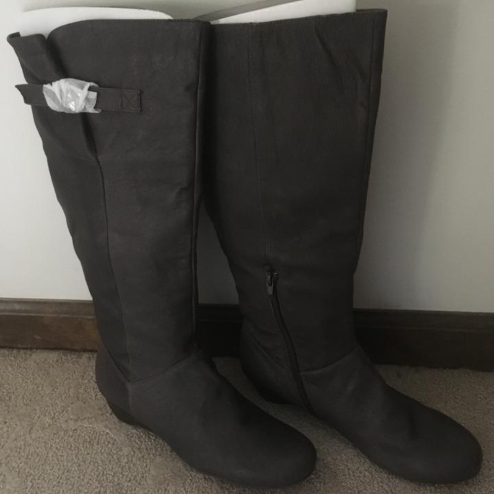 Brown Leather Boots